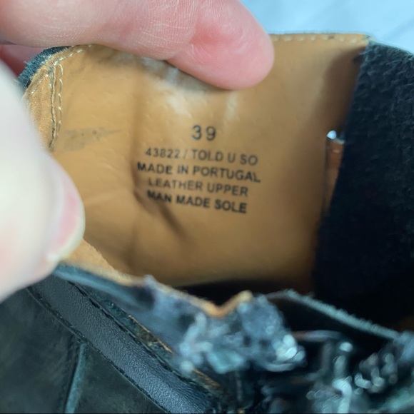 Bronx Told U So Distressed Anthracite Bootie 39 - Picture 15 of 15